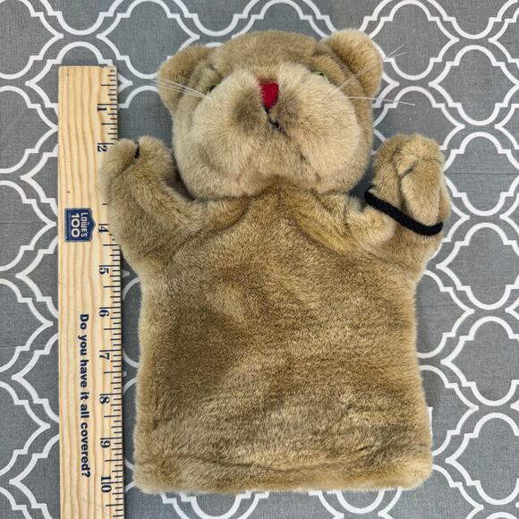 Vintage 80s Daniel Tiger Puppet Mr. Rogers neighborhood Plush Toy Doll Brown - Picture 7 of 10